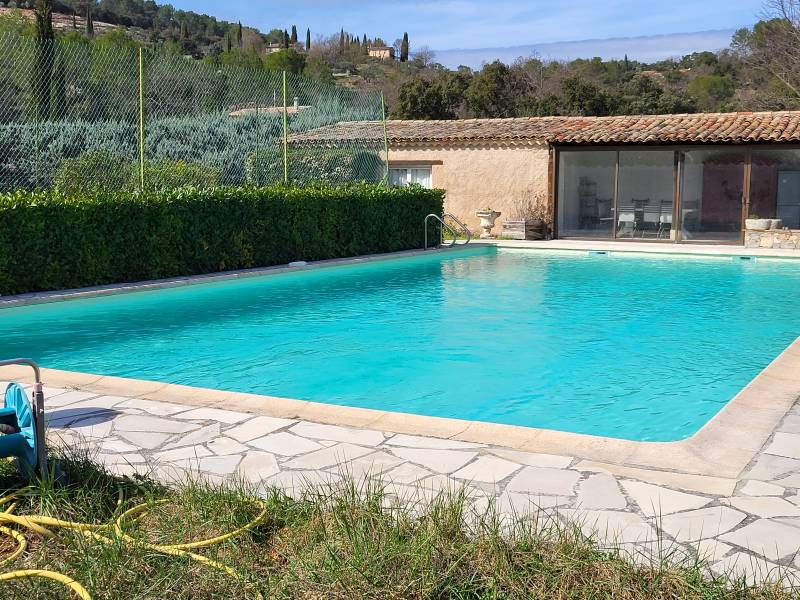 Piescine terminée et en eau