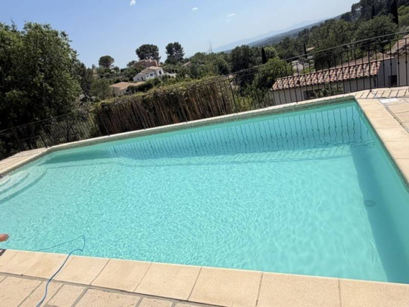 Résultat final piscine remise en eau 